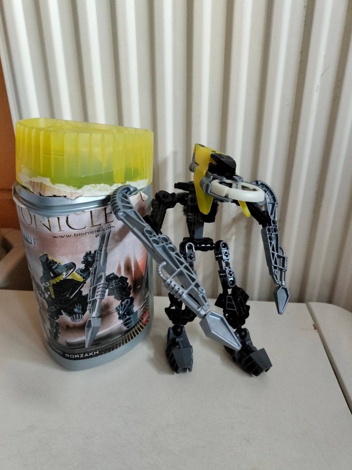 Bionicle Rorzakh (8618), Ophalen of Verzenden, Gebruikt, Overige merken