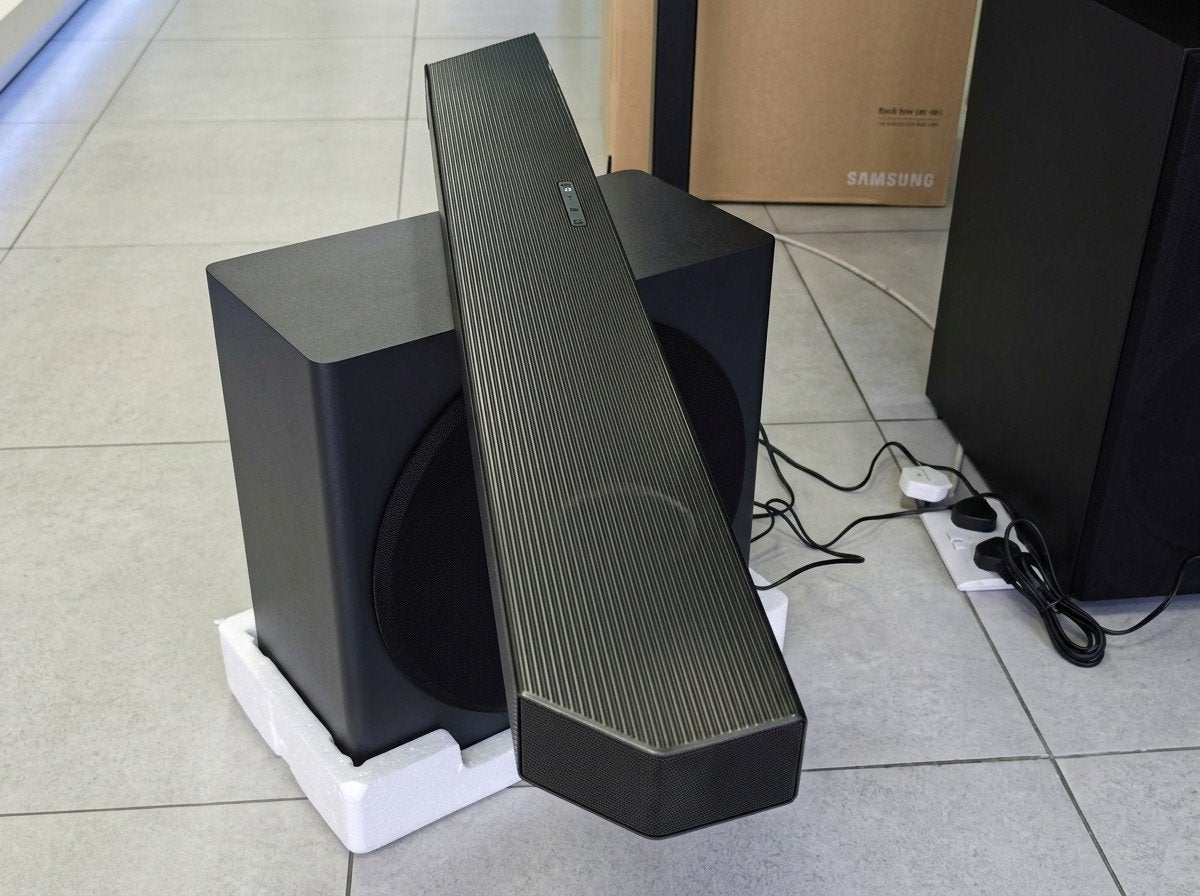 Samsung HW-Q800D Soundbar met Subwoofer, Ophalen of Verzenden, Bluetooth, Zo goed als nieuw
