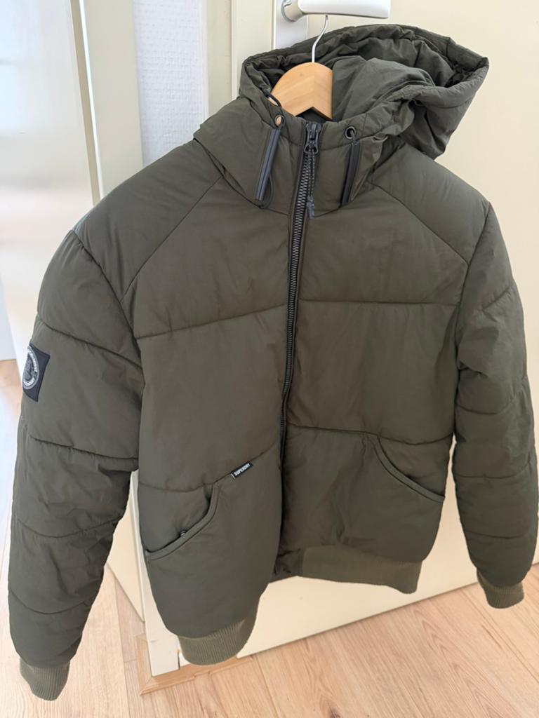 Superdry winterjas, Ophalen, Zo goed als nieuw