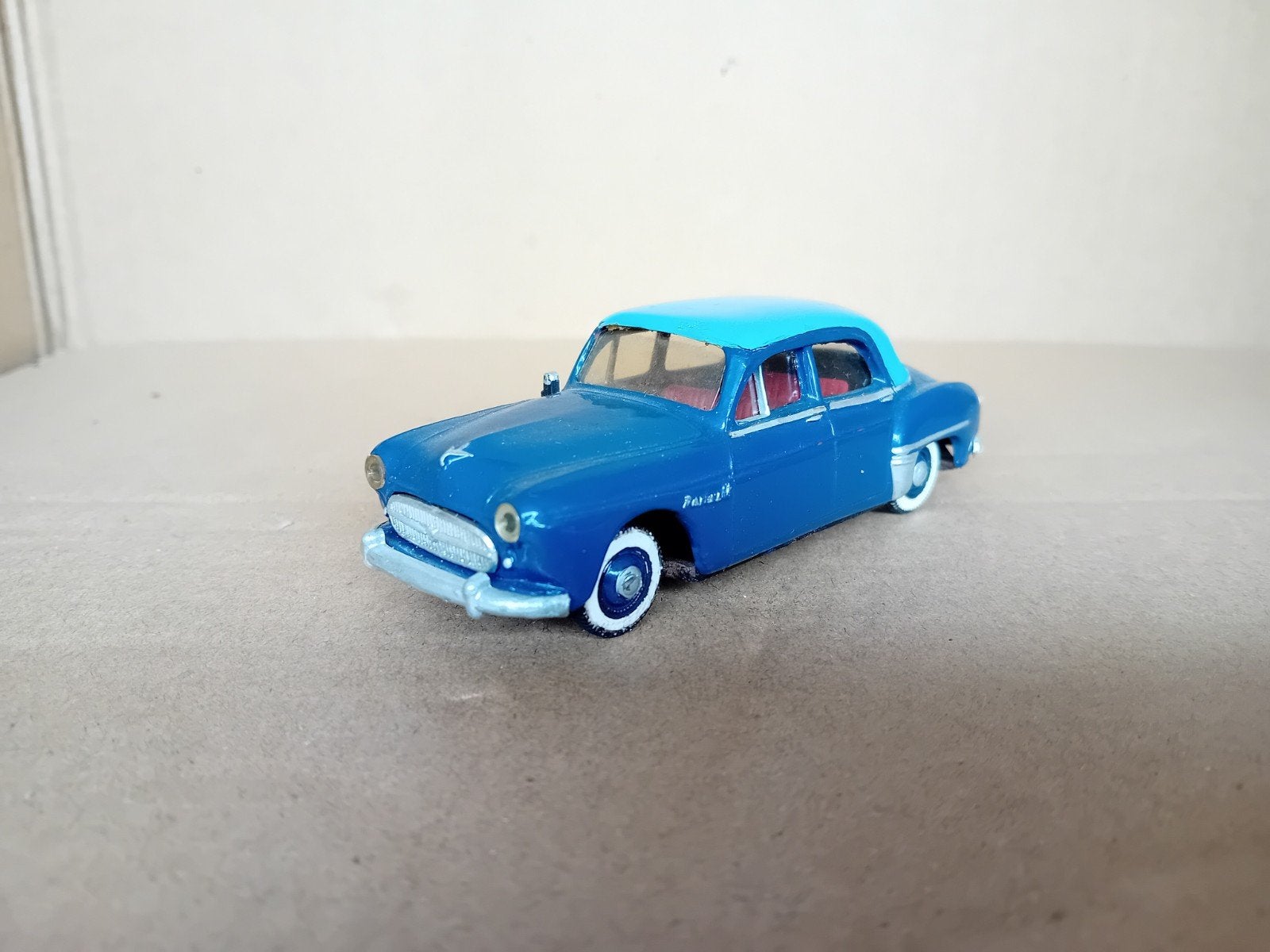 Norev Renault Frégate 6 Pavois - Blauw modelauto, Ophalen of Verzenden, Gebruikt, Auto, Norev