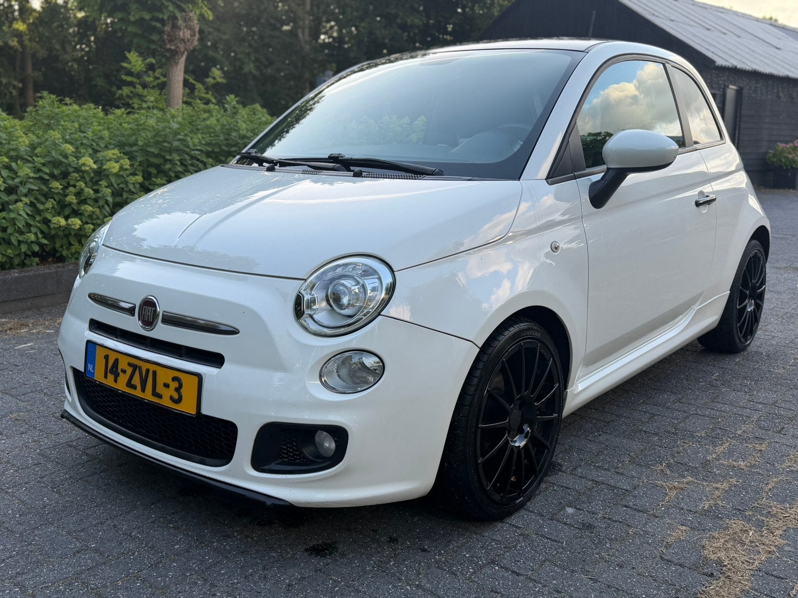 Fiat 500 0.8 Dualogic C 2013 Wit Twin Air, Auto's, Fiat, USB, Wit, 26 km/l, Particulier