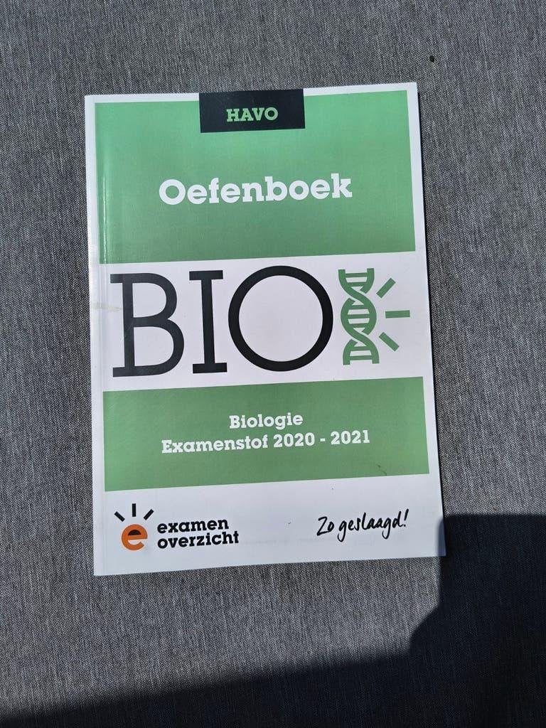 Oefenboek Examenstof Biologie HAVO, Boeken, Schoolboeken, Ophalen of Verzenden, Nederlands, Overige niveaus, ExamenOverzicht