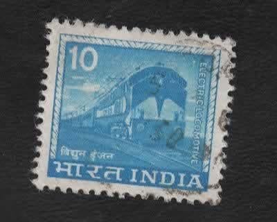 Treinen - India - 392 - gebr, Ophalen of Verzenden, Gestempeld, Treinen