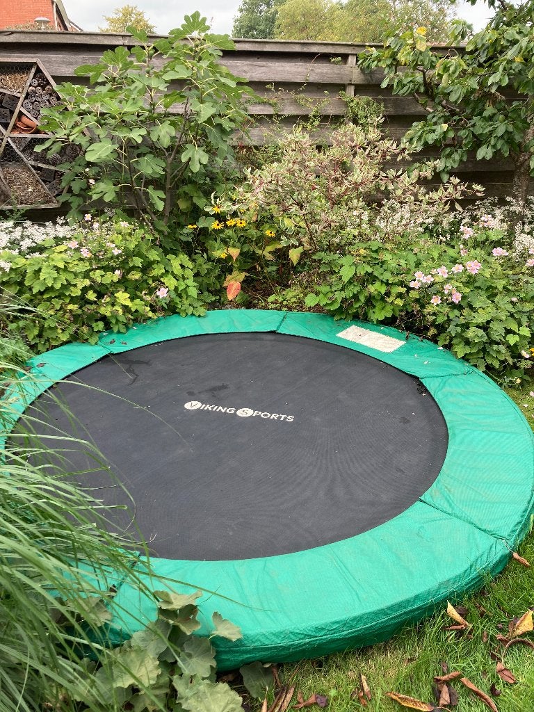 Gratis trampoline, Ophalen, Gebruikt