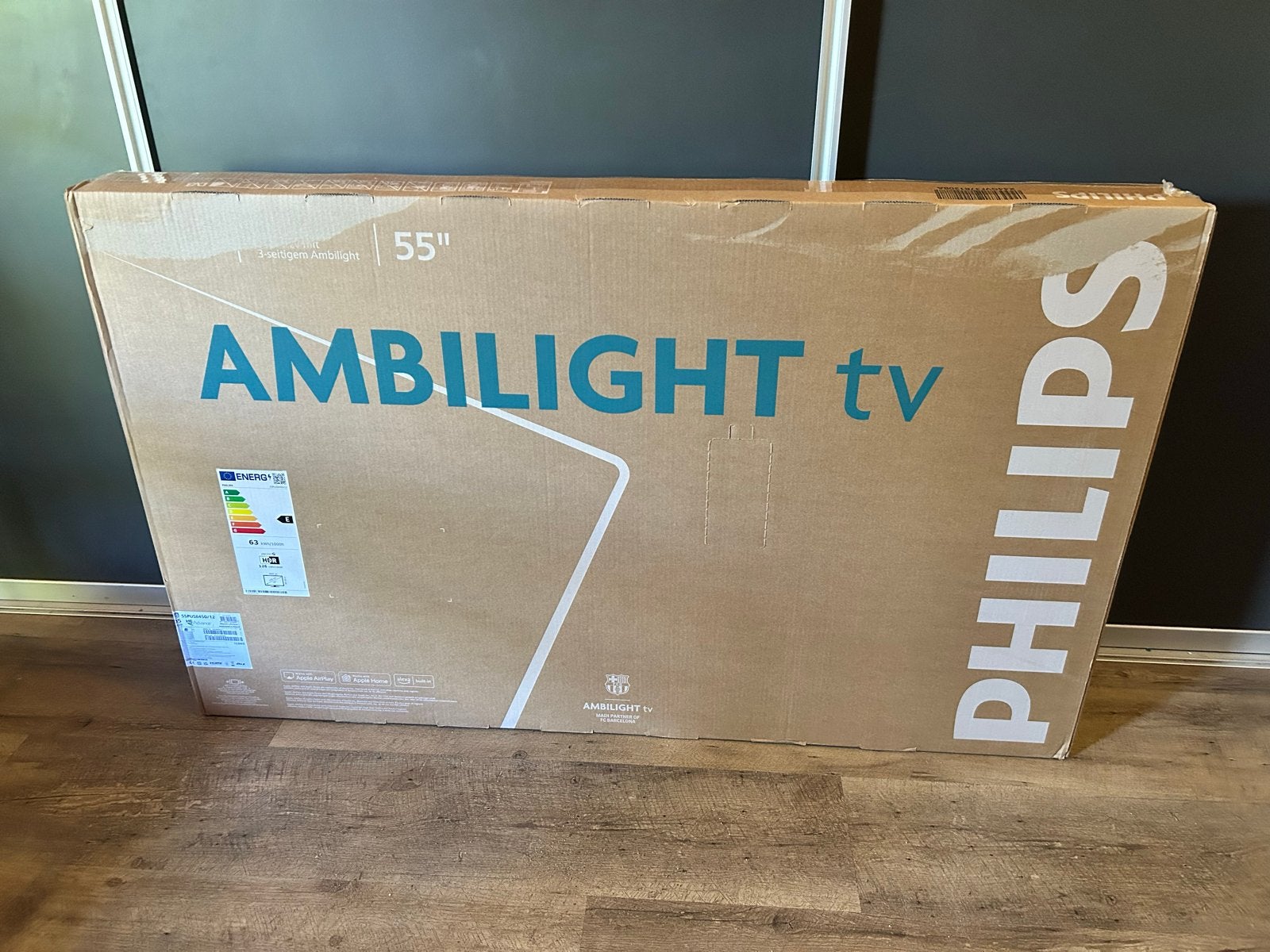 Philips 55PUS8450/12 55" Ambilight 4K Smart TV, Ophalen, Philips, LED, 50 Hz