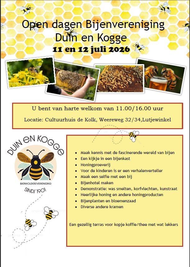 Open dagen Bijenhoudersvereniging Duin en Kogge, Dieren en Toebehoren, Insecten en Spinnen, Bijen
