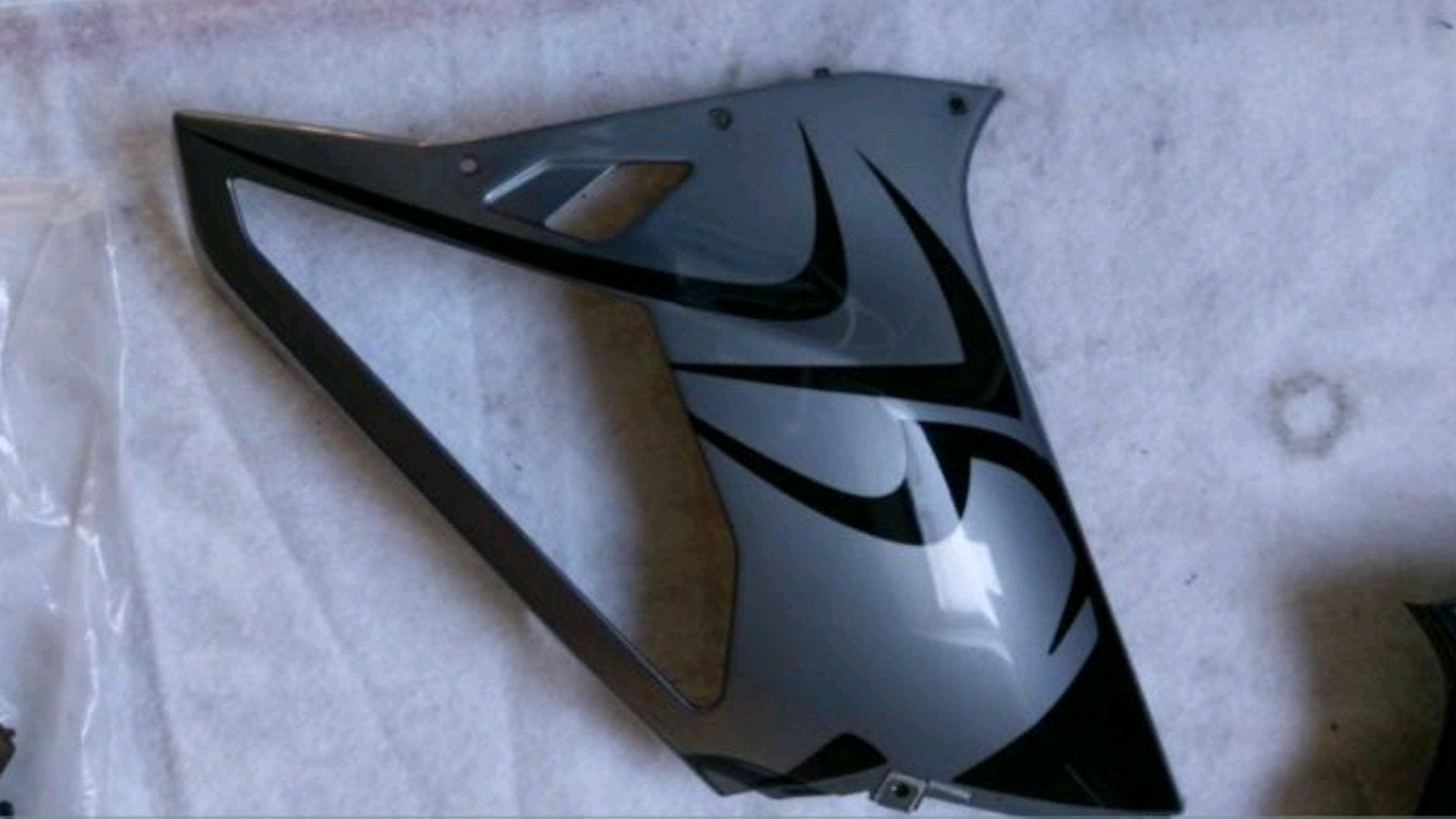 Aprilia rsv 2006-2008 kuipdeel lion zwart grijs perfect, Ophalen of Verzenden
