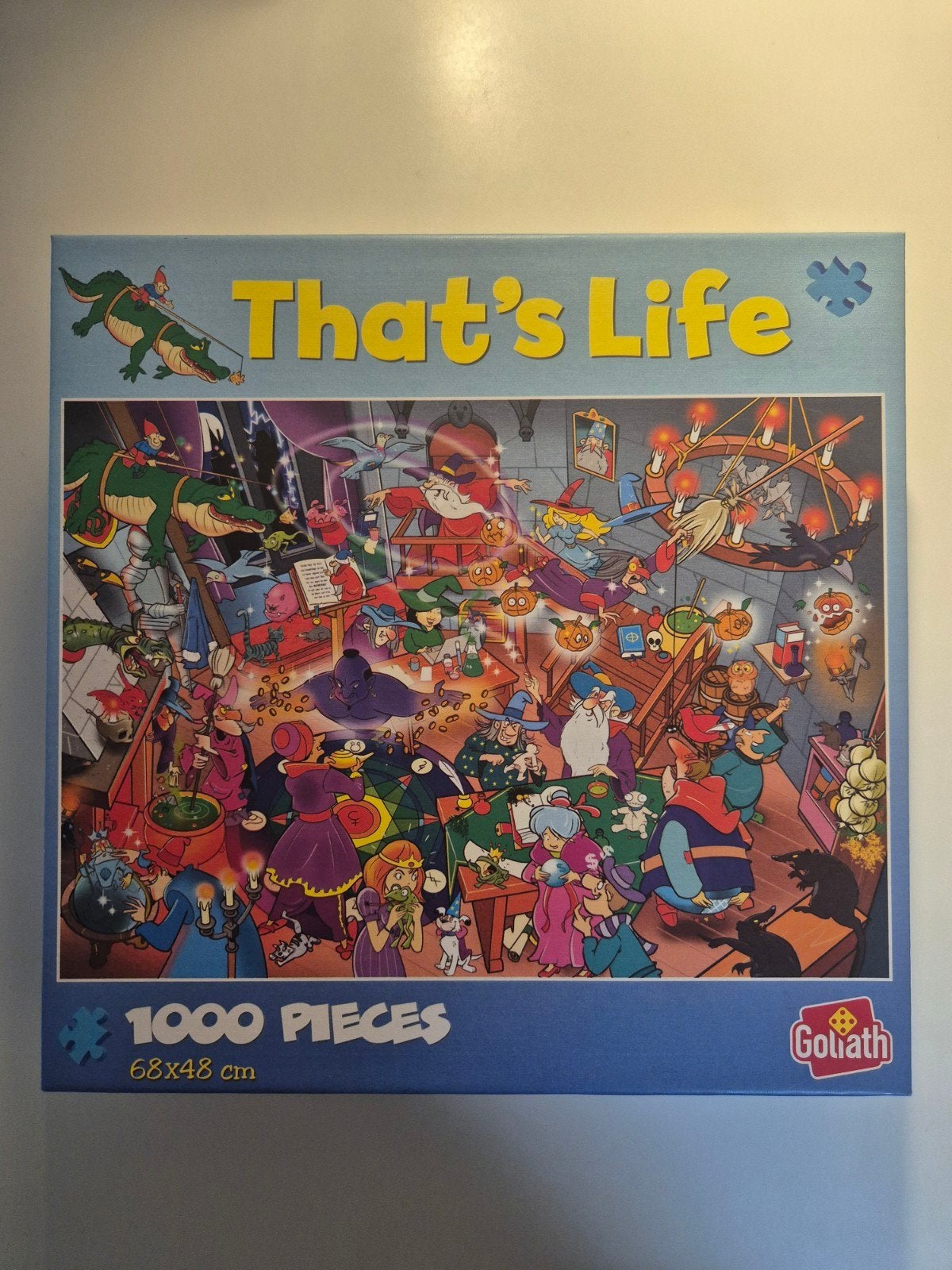 Goliath That's Life puzzel # 919262 -  1000 stukjes, Ophalen of Verzenden, 500 t/m 1500 stukjes, Zo goed als nieuw