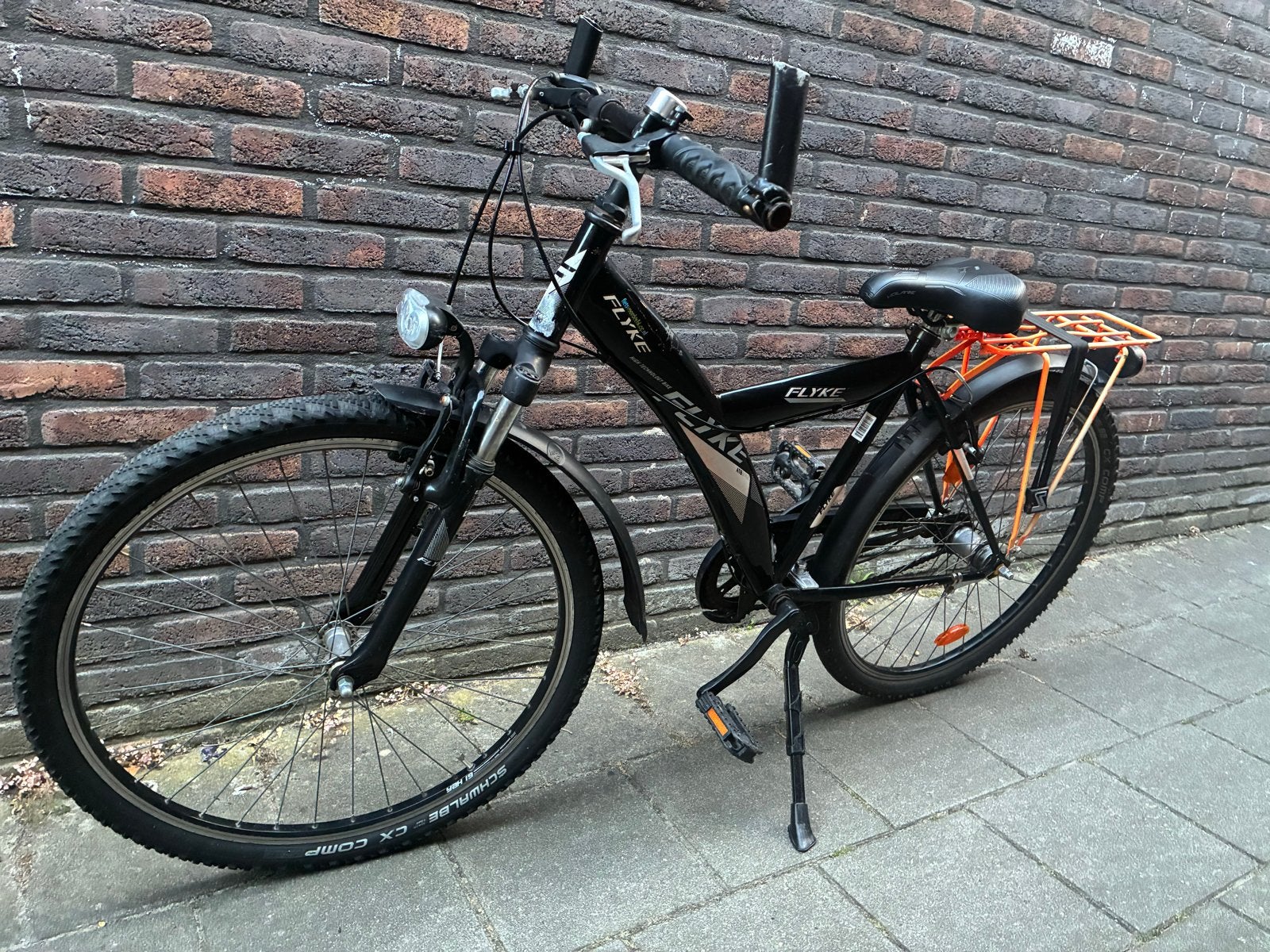 Flyke ATB fiets voor jongens, Fietsen en Brommers, Minder dan 10 versnellingen, Gebruikt, Velgrem, Minder dan 49 cm