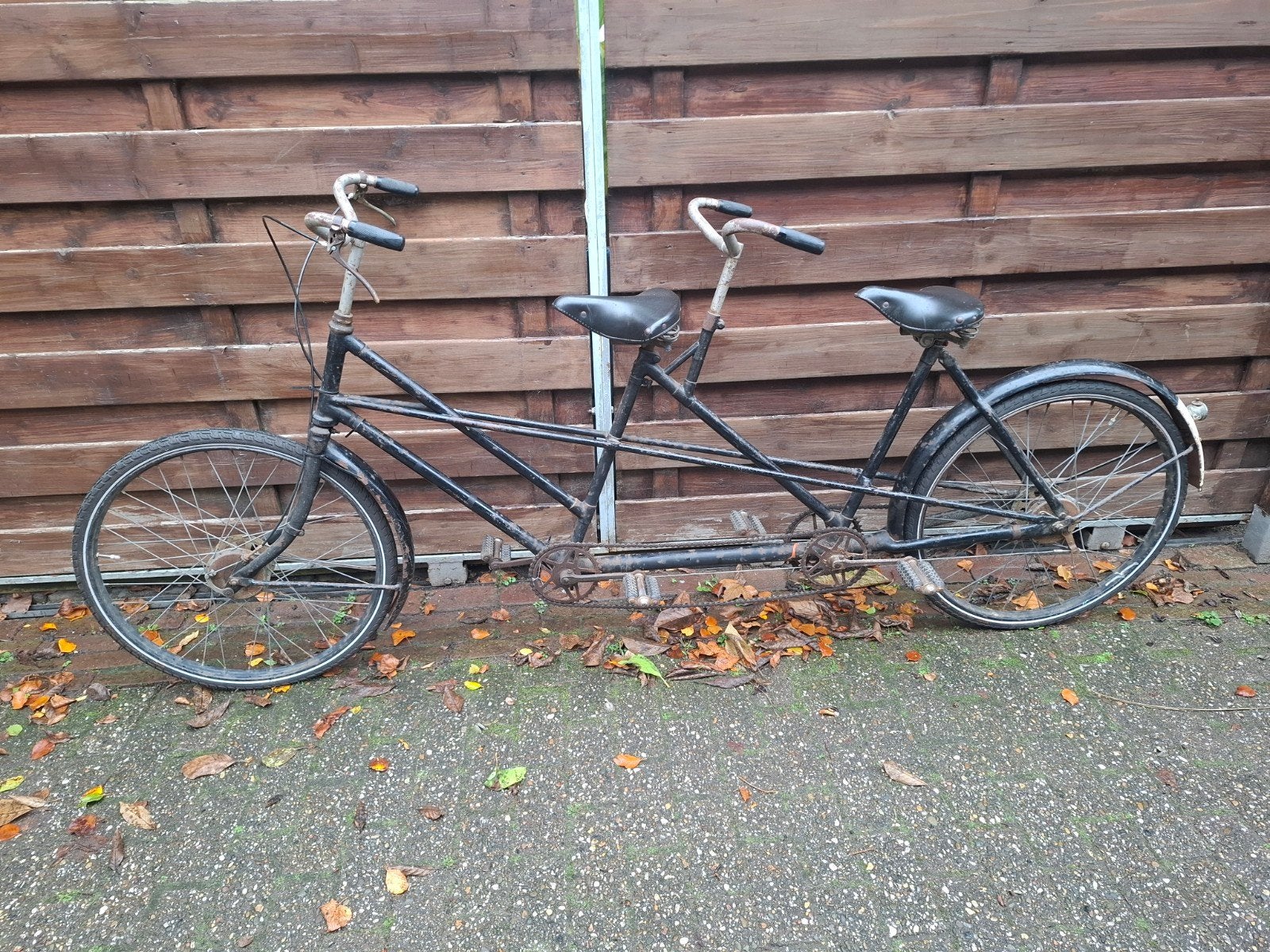Maxwell Tandemfiets - Jaren '30/'40 Vintage, Fietsen en Brommers, 51 tot 55 cm, Ophalen of Verzenden, Trommelrem, Maxwell