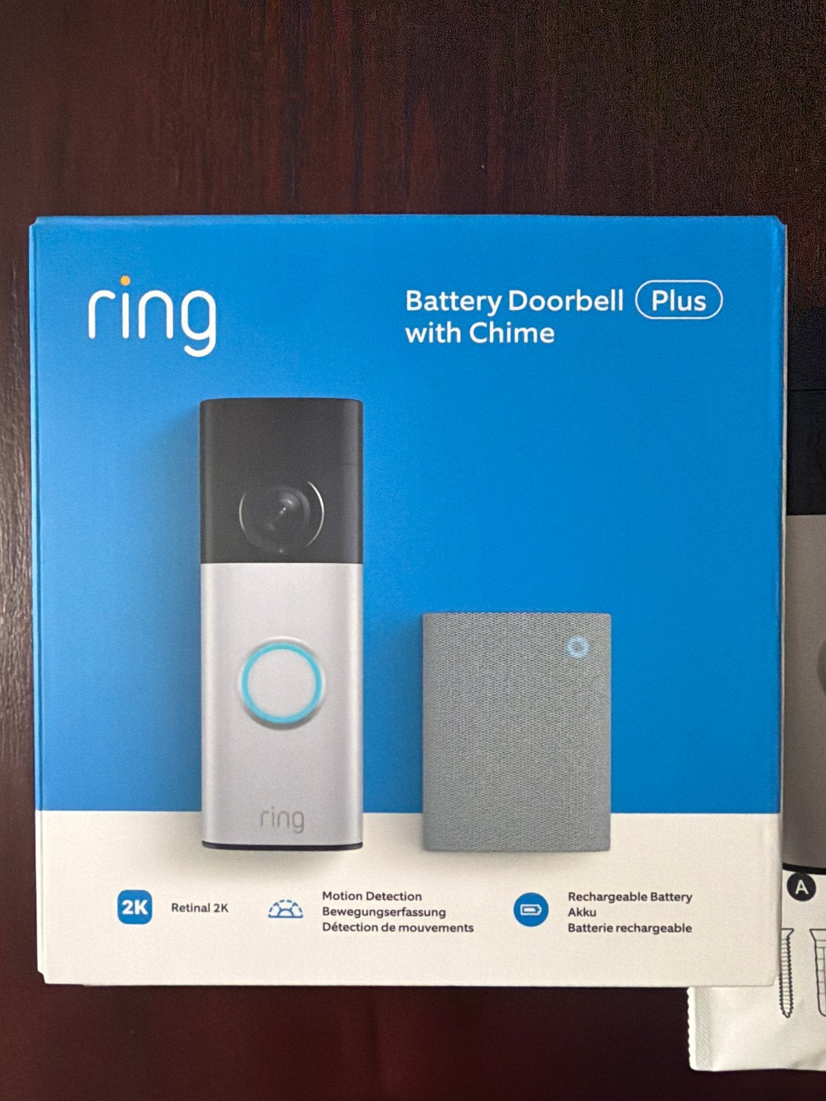 Ring Battery Doorbell Plus met Chime - Zo goed als nieuw