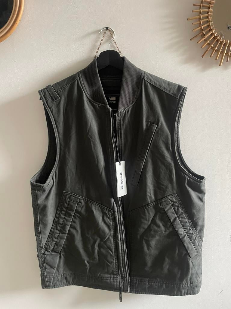 G-star gilet/bodywarmer, Ophalen of Verzenden, Zo goed als nieuw, Grijs