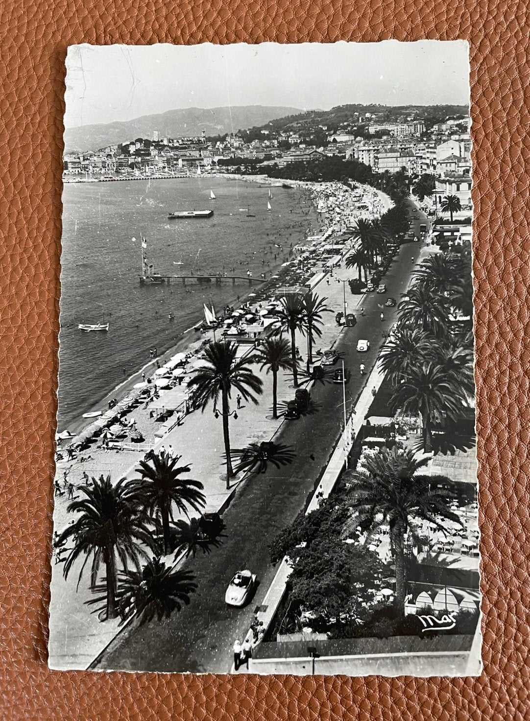 La Cote d’Azur Cannes La Croisette, Verzenden, Gelopen, Frankrijk