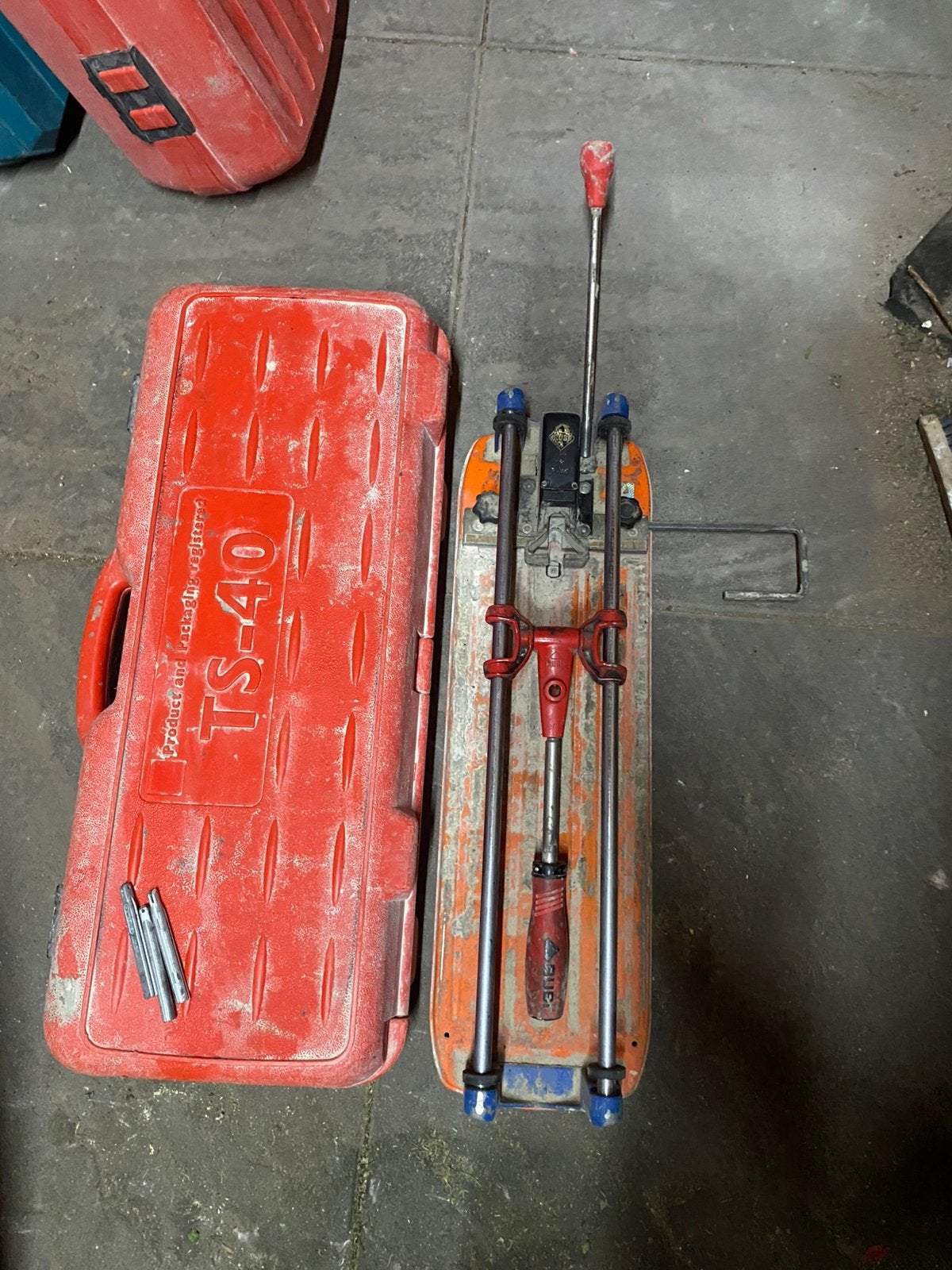 Rubi TS-40 tegelsnijder, Ophalen of Verzenden, Gebruikt
