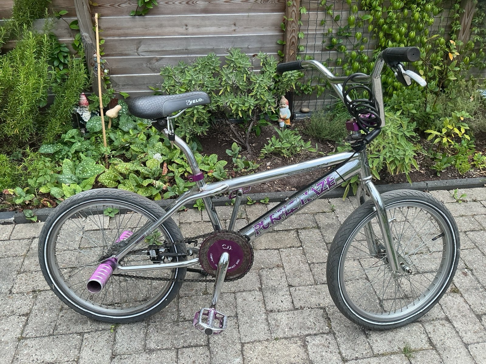 Limited Edition BMX Crossfiets Concept Purple Haze | 20 inch, Ophalen, Gebruikt, Staal, Velgrem