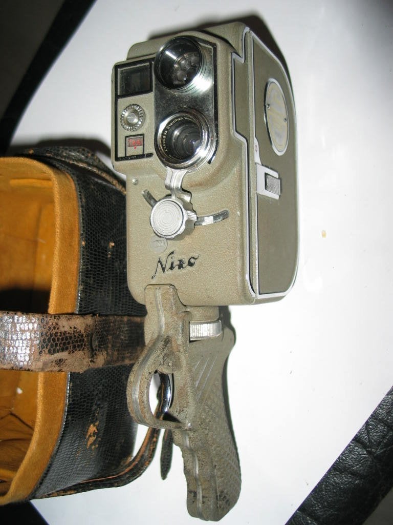 Prachtige Vintage Nizo Exposomat 8T Filmcamera - Werkend, Ophalen, 8mm, Camera