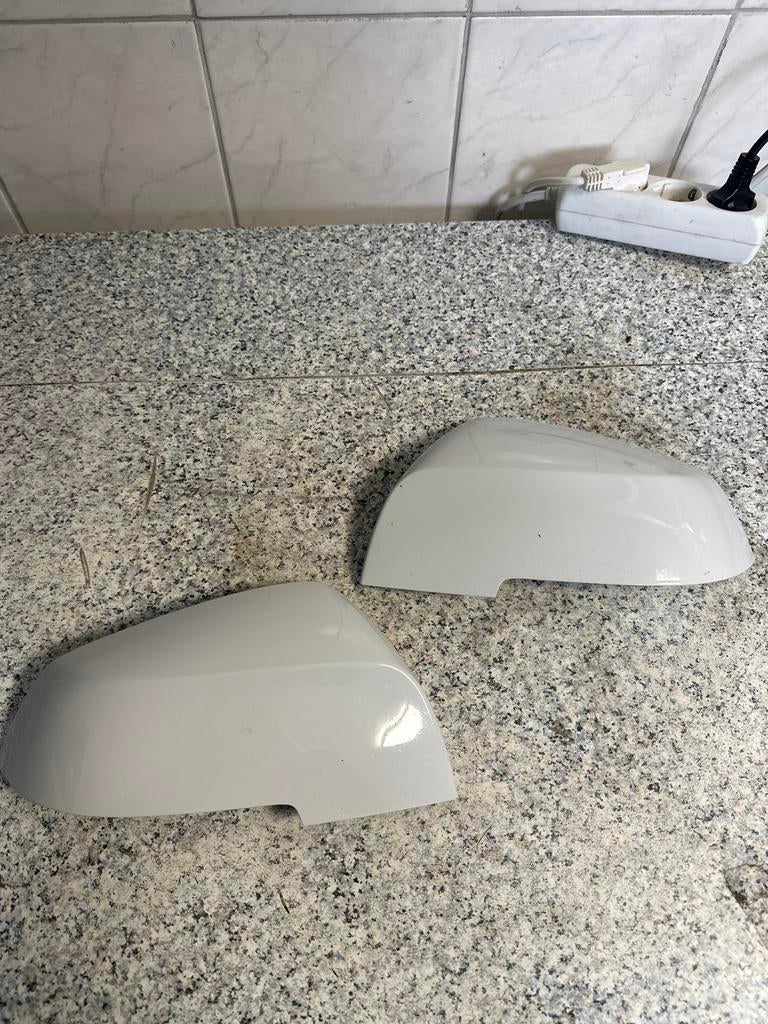 BMW 1 Serie F20 Spiegelkappen (Wit), Auto-onderdelen, Spiegels, Ophalen of Verzenden, Gebruikt, BMW