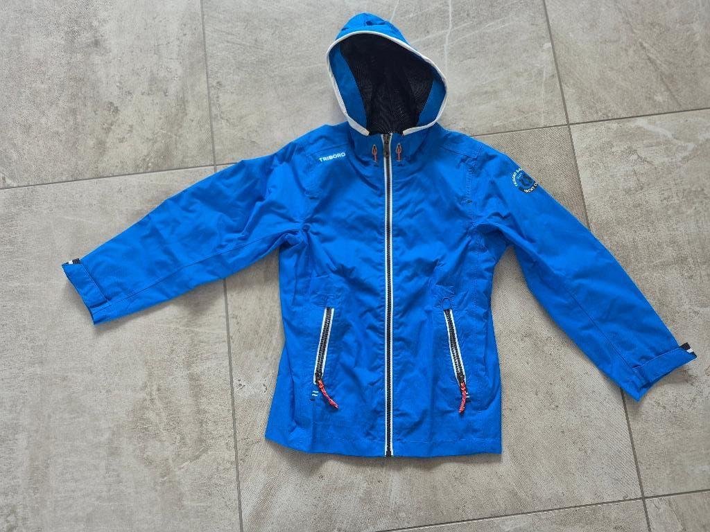 Regenjas blauw - 115-124cm, Kinderen en Baby's, Kinderkleding | Maat 122, Jongen of Meisje, Decathlon, Ophalen of Verzenden, Zo goed als nieuw