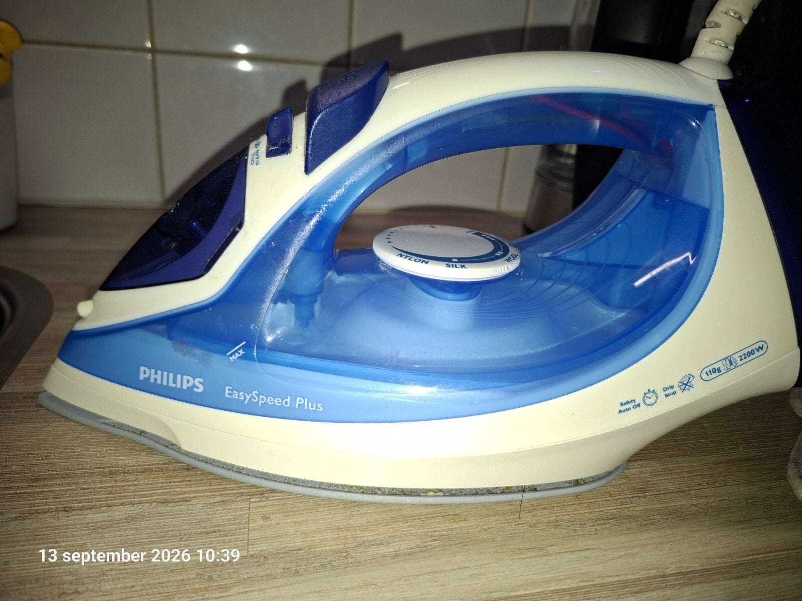 Philips EasySpeed Plus Strijkijzer, Ophalen, Gebruikt, Strijkijzer met snoer