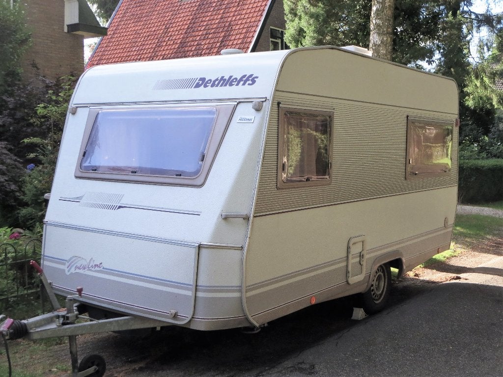 caravan, Caravans en Kamperen, Caravans, Standaardzit, Luifel, 750 - 1000 kg, Particulier