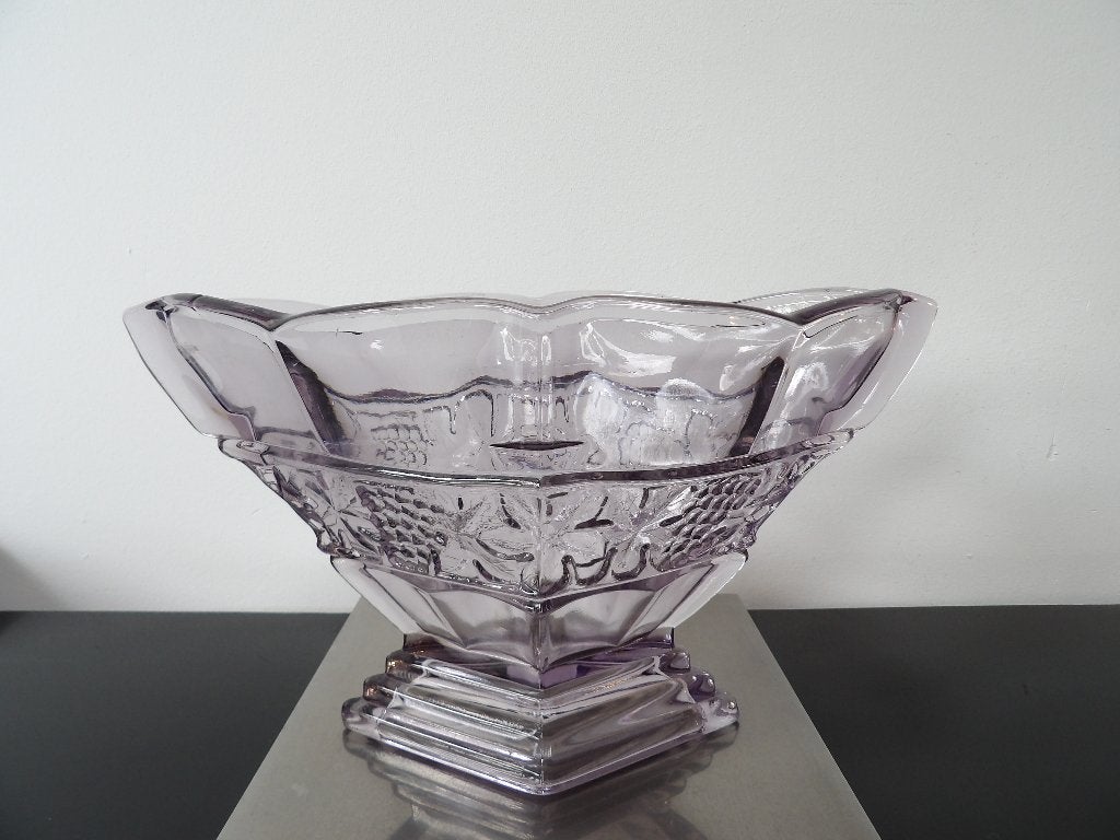 Art Deco Vaas Walther, Mauve, Antiek en Kunst, Ophalen of Verzenden