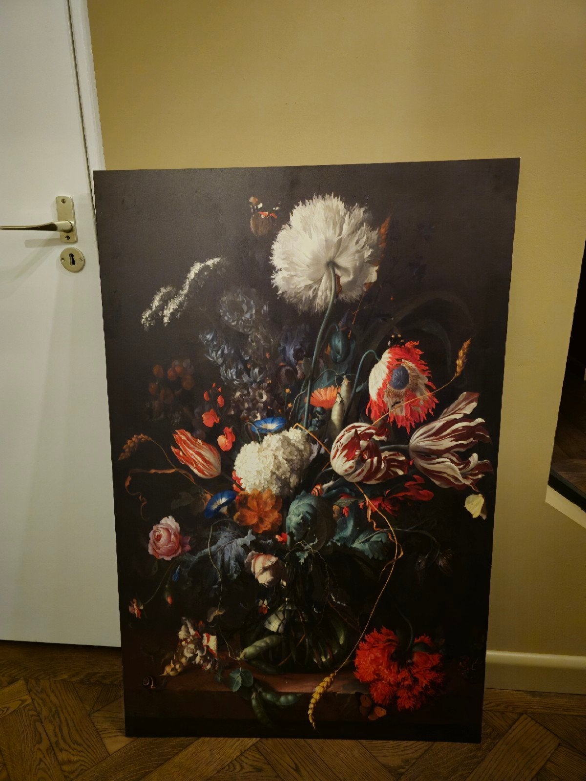 Prachtig bloemstilleven in klassieke stijl, Ophalen, Klassiek, Bloemen, Overige ondergronden
