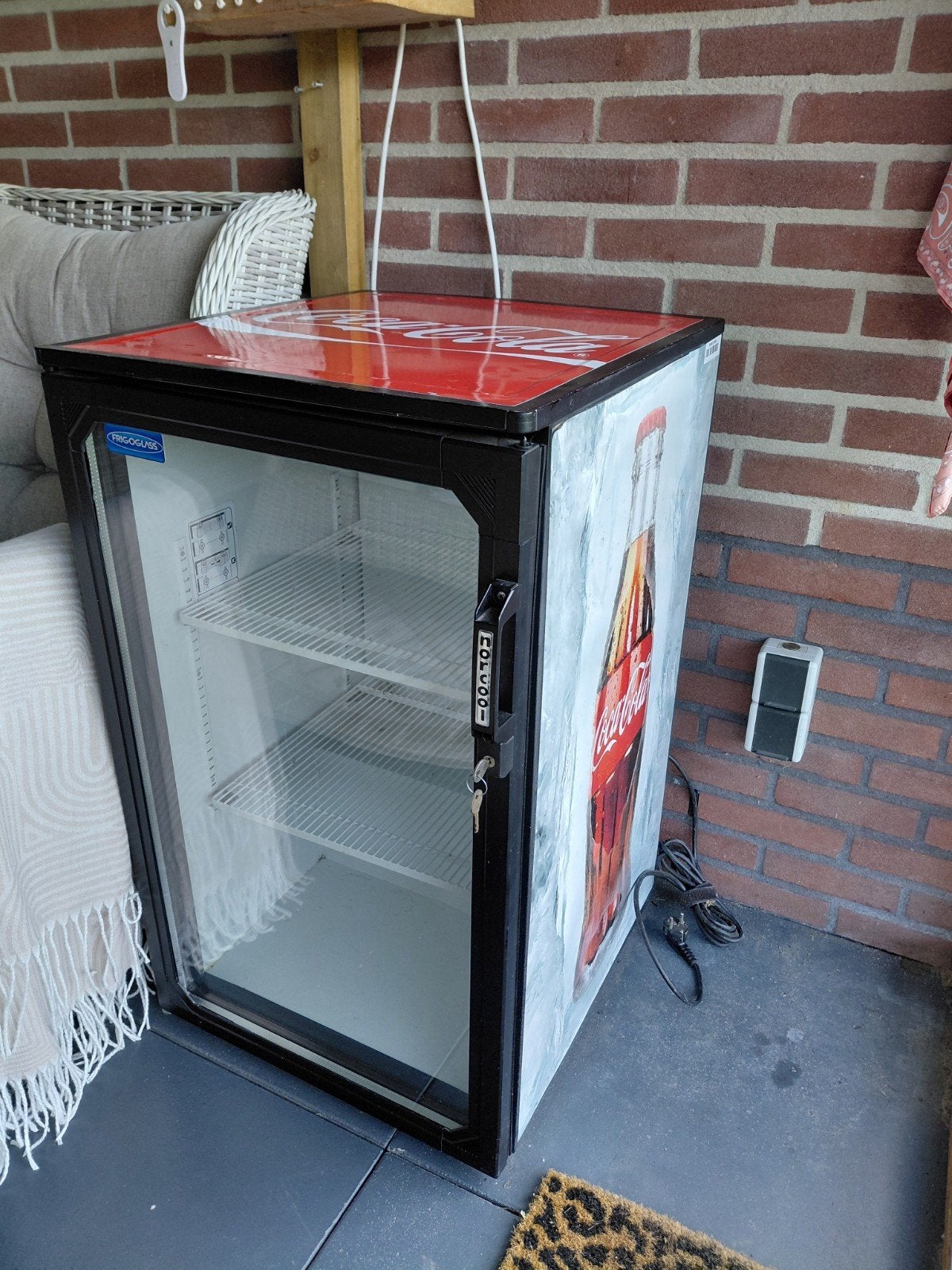 Coca Cola norcool snelkoeler tafelmodel, Zonder vriesvak, 100 tot 150 liter, 45 tot 60 cm, Ophalen