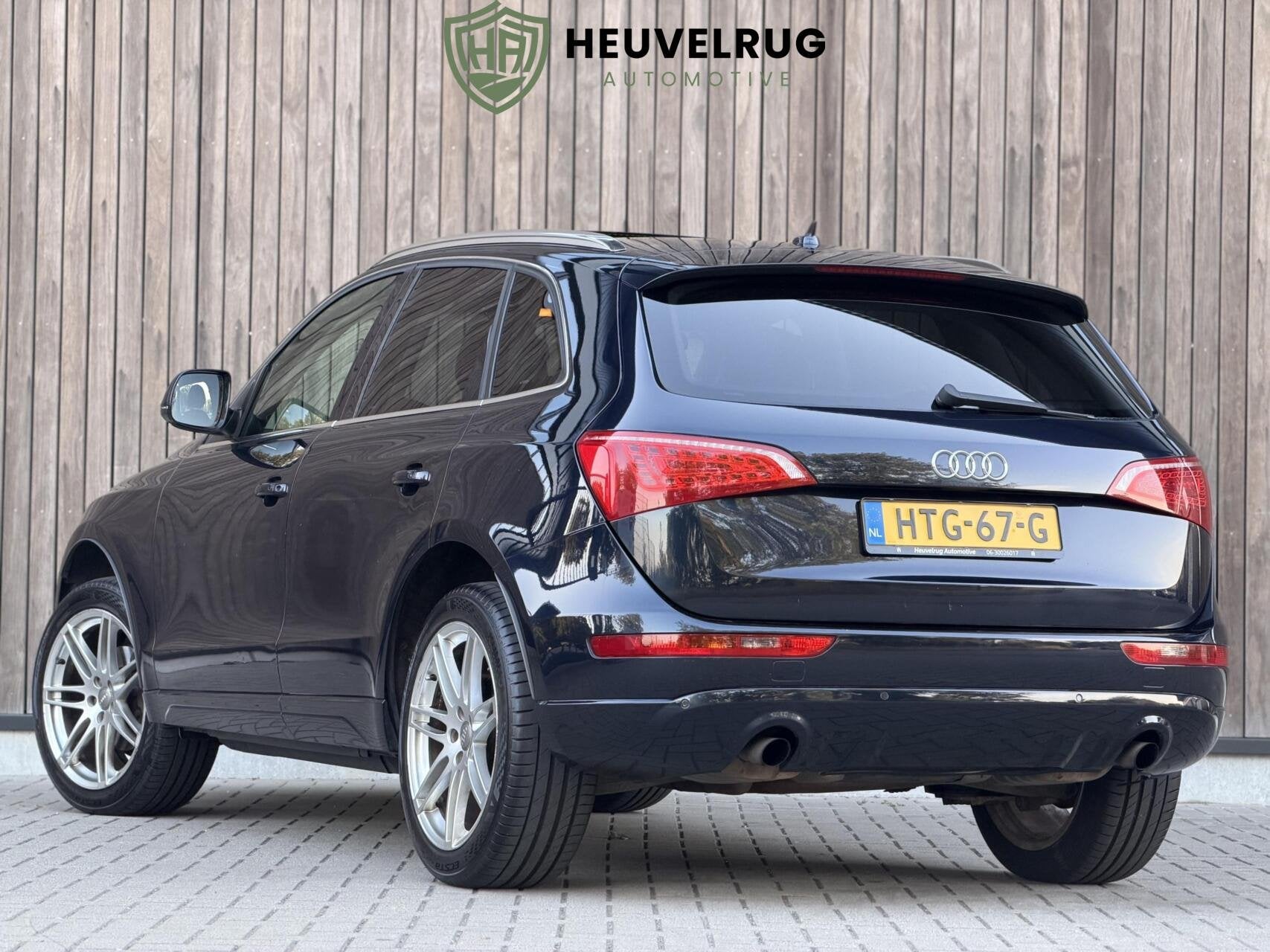 Audi Q5 2.0 TFSI Quattro Pro Line | Panoramadak | Leer | Xen, Auto's, Audi, Automaat, Gebruikt, 4 cilinders, Blauw