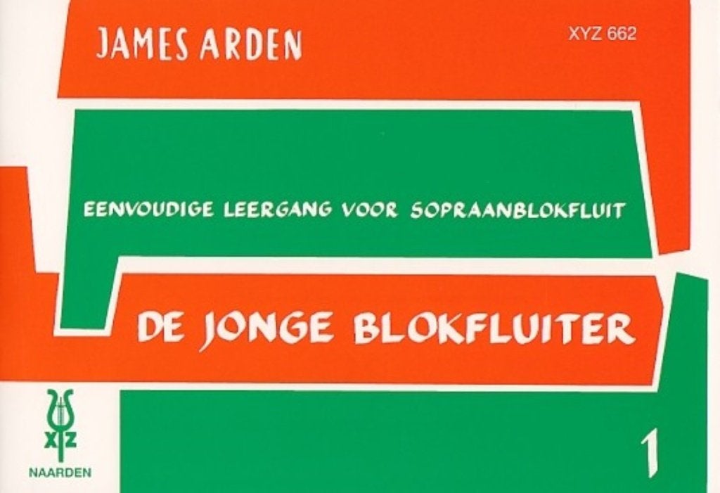Jonge Blokfuiter 3 delen Arden, Gebruikt, Verzenden, Klassiek, Blokfluit