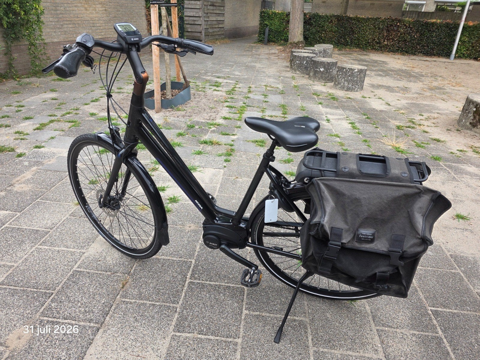 elektrische damesfiets Koga Middenmotor Bosch Plus Met Bon, Fietsen en Brommers, 55 tot 59 cm, Ophalen, Gebruikt, Overige merken