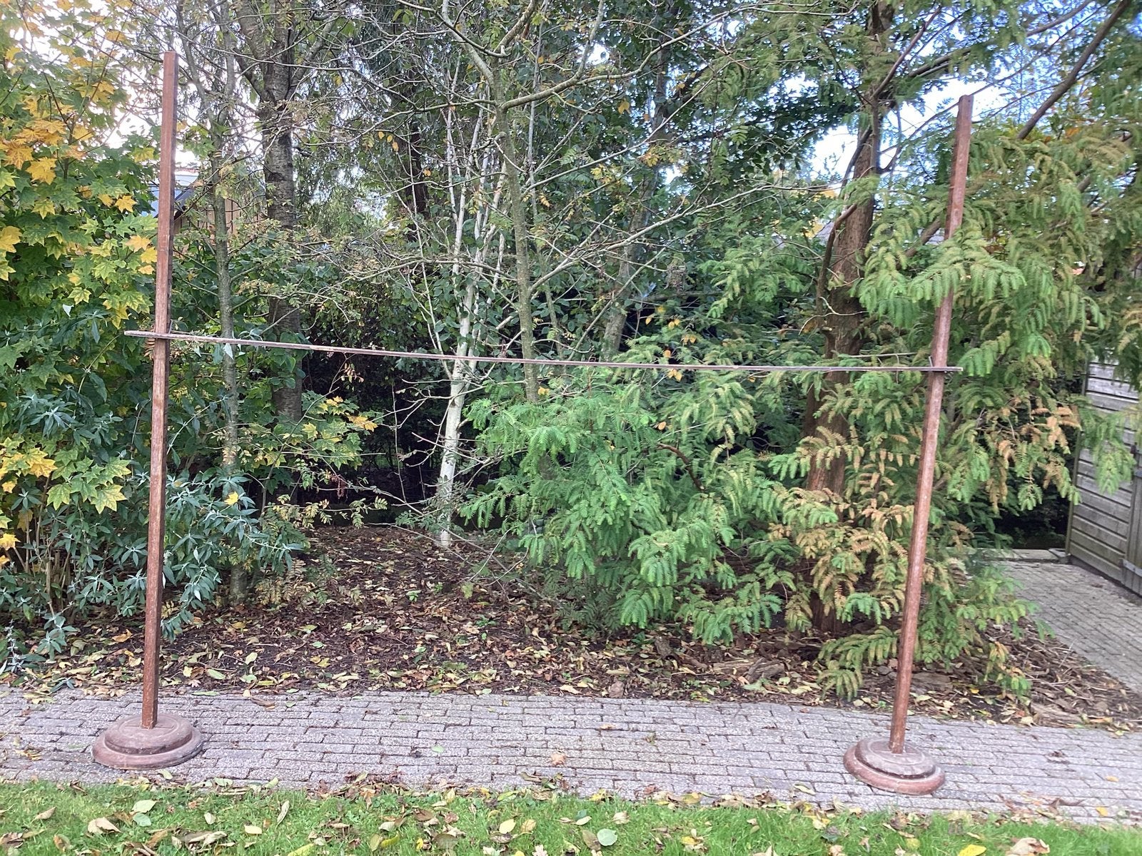 Stokpaardjes springlat, Ophalen