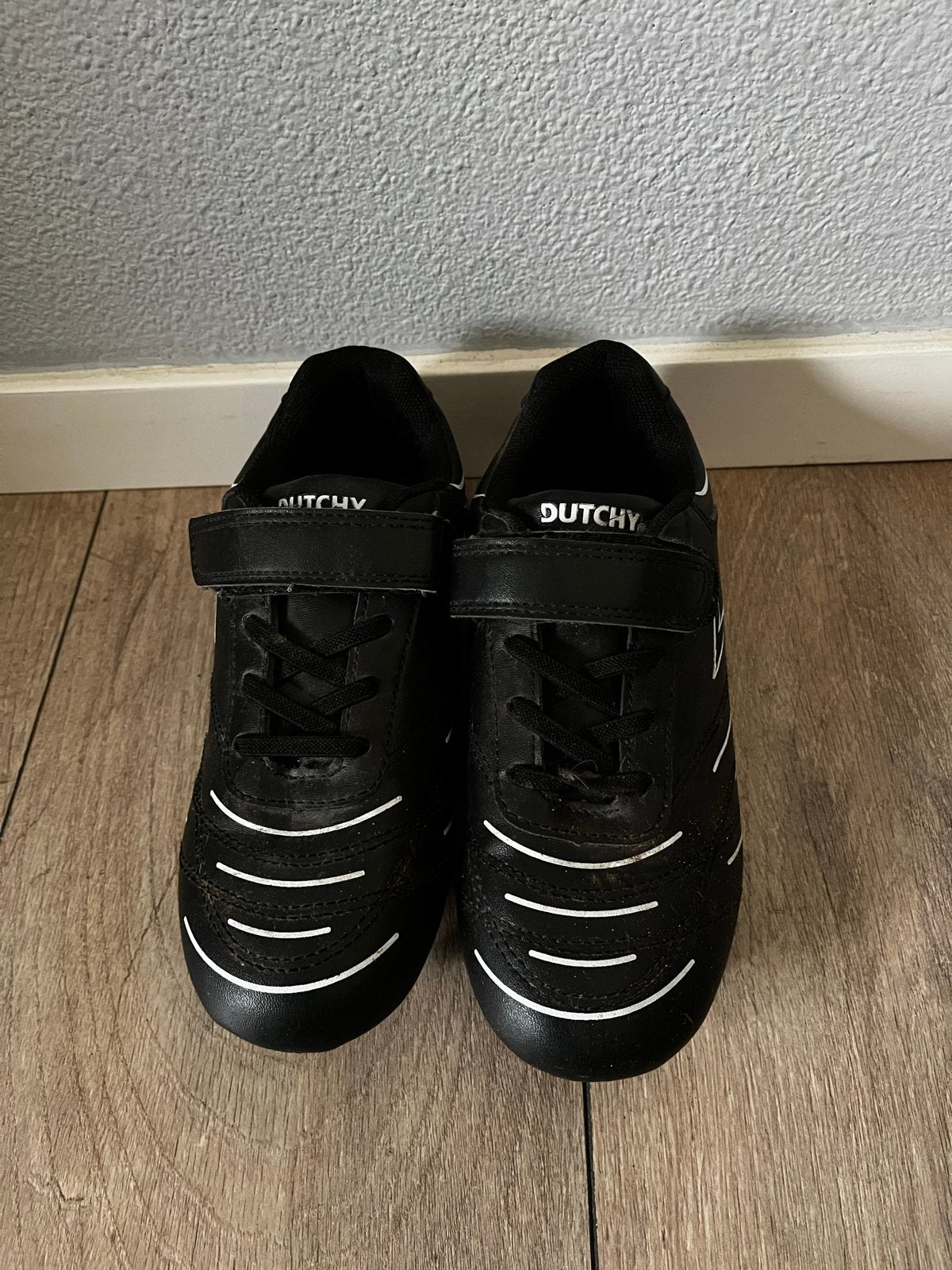 Voetbalschoenen maat 33 - Zwart, Ophalen, Gebruikt, Schoenen