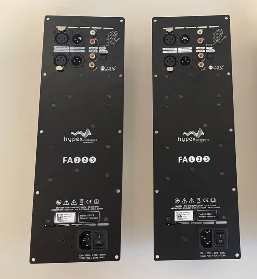 Hypex FA123 FusionAmp, Verzenden, Zo goed als nieuw, 120 watt of meer, Overige merken