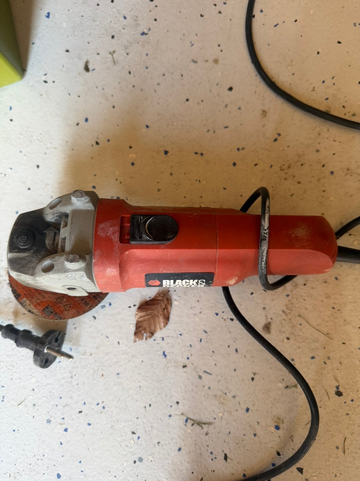 Slijptol blakdekker zgan, Ophalen of Verzenden, Zo goed als nieuw, Haakse handslijpmachine
