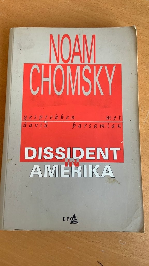Dissident in Amerika - Noam Chomsky, Boeken, Ophalen of Verzenden, Wereld