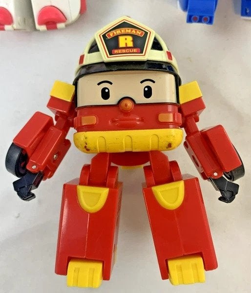 Silverlit Robocar Poli Amber Roy Robot Transformers figuren, Coolsingel 104, 3011 AG Rotterdam, Netherlands, Verzenden, Zo goed als nieuw