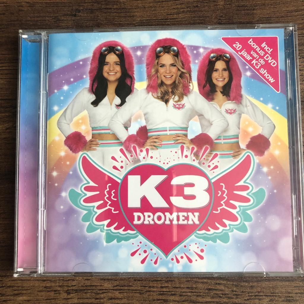 K3 Dromen CD + DVD - Krasvrij, Cd's en Dvd's, Ophalen of Verzenden, Zo goed als nieuw, Muziek, 3 tot 5 jaar
