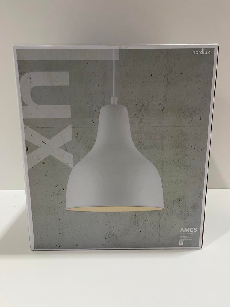 2 stuks. Nordlux Ames Hanglamp Wit - Nieuw in Doos, Ophalen of Verzenden, Nieuw, Metaal