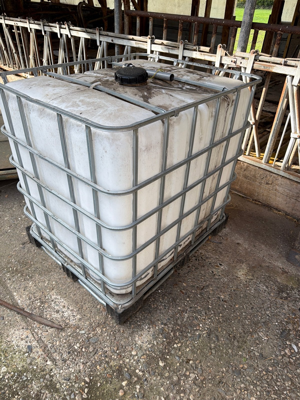 IBC-container / Waterbak, Tuin en Terras, Ophalen
