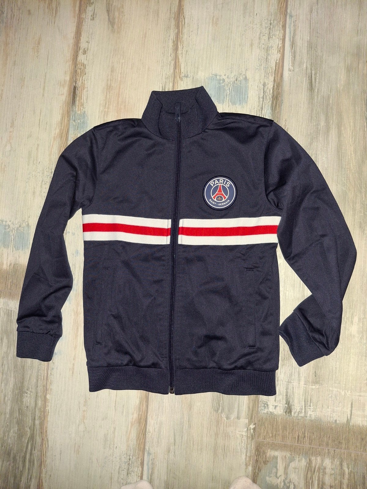 psg trainingspak maar 128, Jongen of Meisje, Sport- of Zwemkleding, Ophalen of Verzenden, Zo goed als nieuw