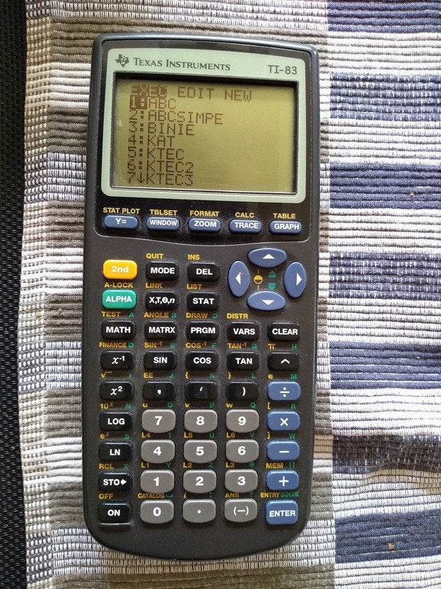 Grafische rekenmachine TI-83, Diversen, Ophalen of Verzenden, Grafische rekenmachine, Gebruikt