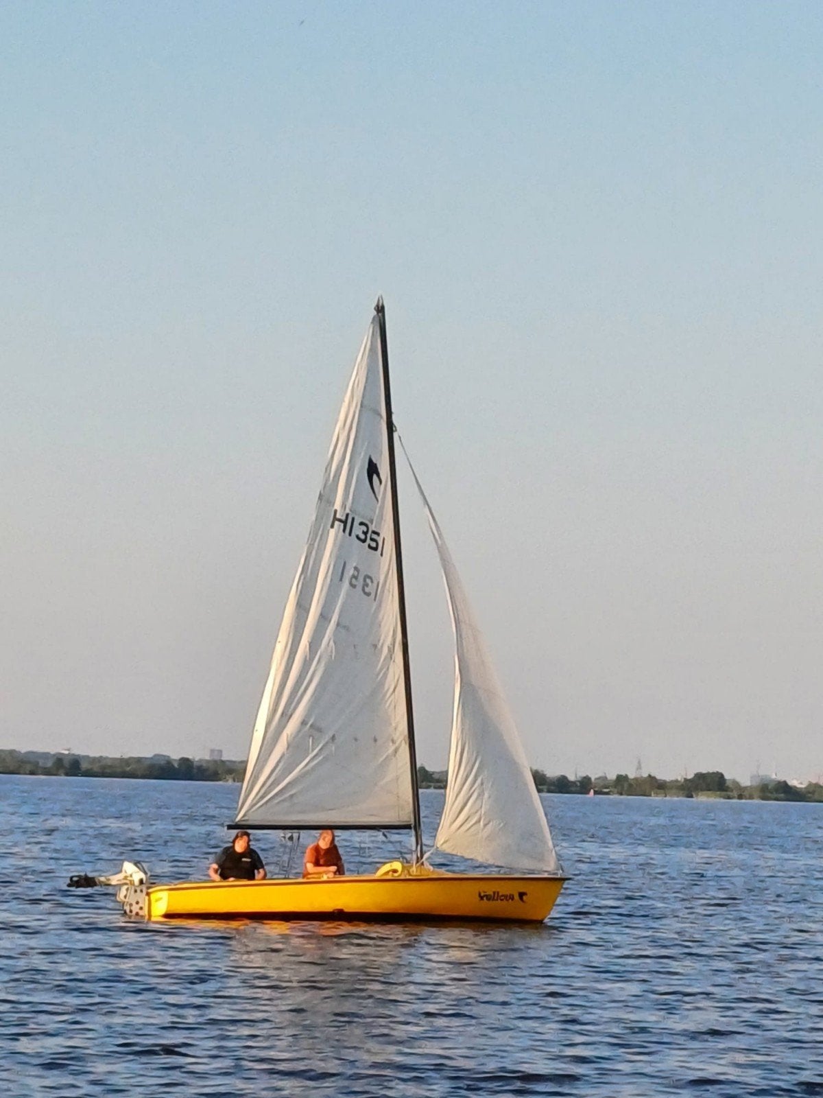 Sailhorse H1351 met trailer en 8pk 2-takt buitenboordmotor, Ophalen, Overige merken, Gebruikt, Open zeilboot