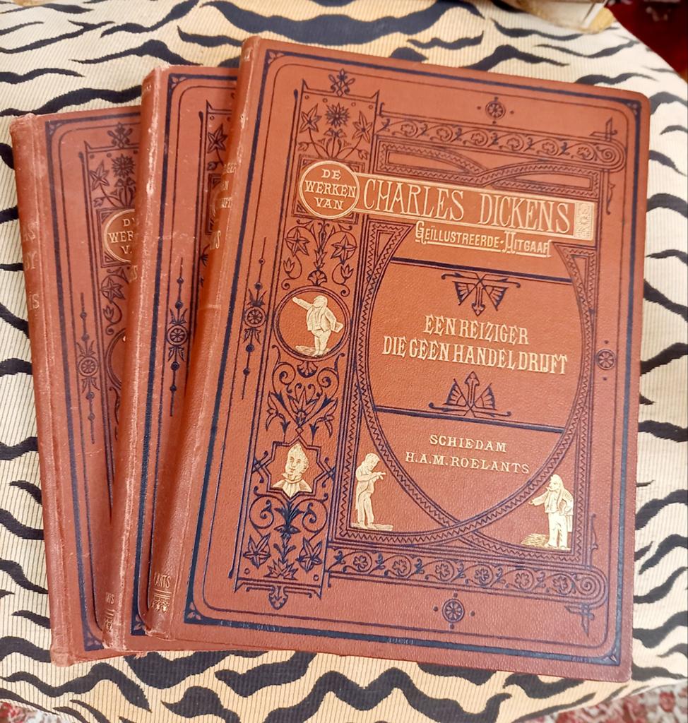 11 antieke boeken Charles Dickens, Ophalen, Charles Dickens