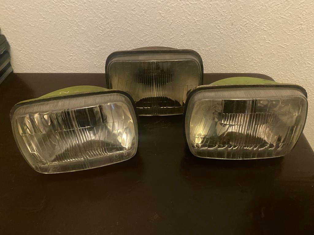 3 Fiat camper bus koplampen in goede staat, Auto-onderdelen, Verlichting, Ophalen of Verzenden, Fiat