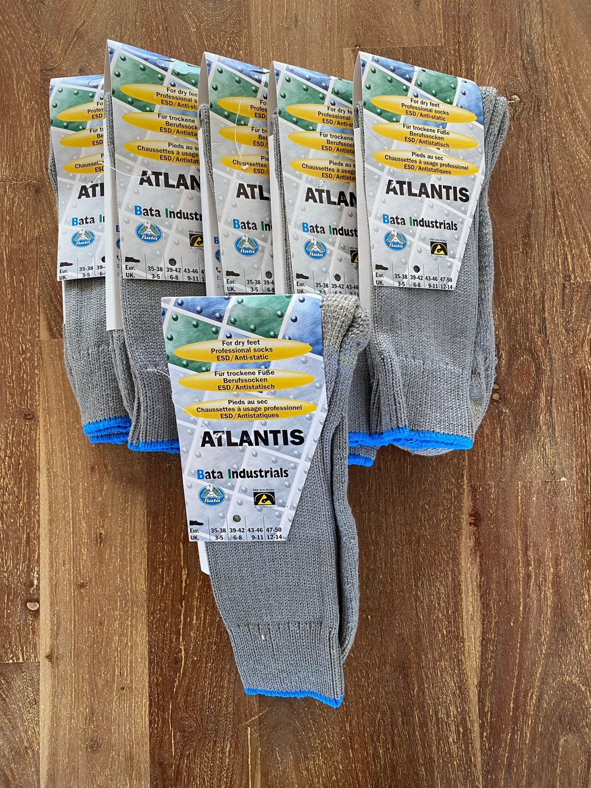 12 paar Bata Industrials Atlantis Werksokken, Kleding | Heren, Ophalen of Verzenden, Nieuw, Maat 39 t/m 42, Overige kleuren