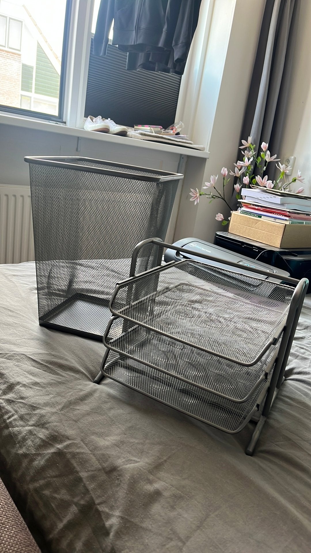 Ikea prullenmand & organiser, Ophalen of Verzenden, Zo goed als nieuw