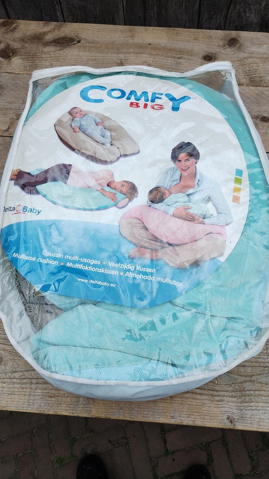 Delta Baby Comfy Big multifunctioneel voedingskussen, Ophalen of Verzenden, Zo goed als nieuw