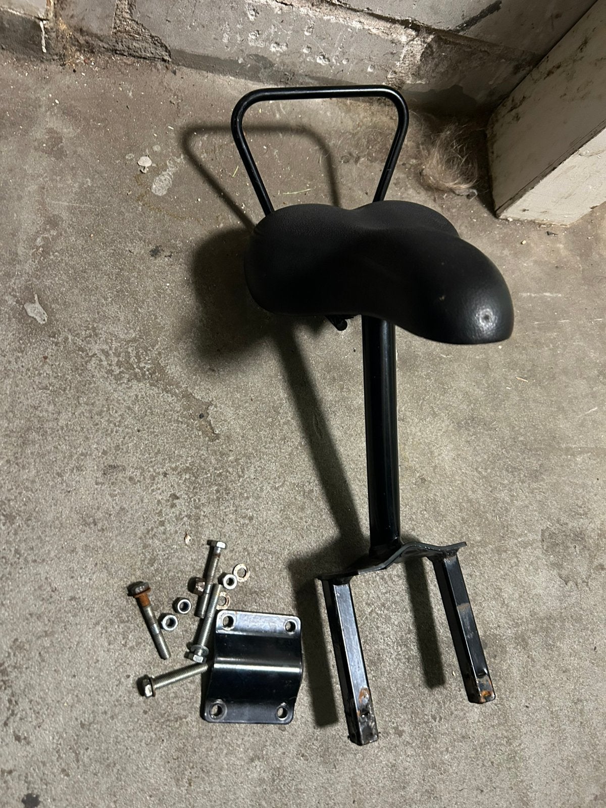 Kimderzitje op stang damesfiets, Ophalen of Verzenden, Zo goed als nieuw