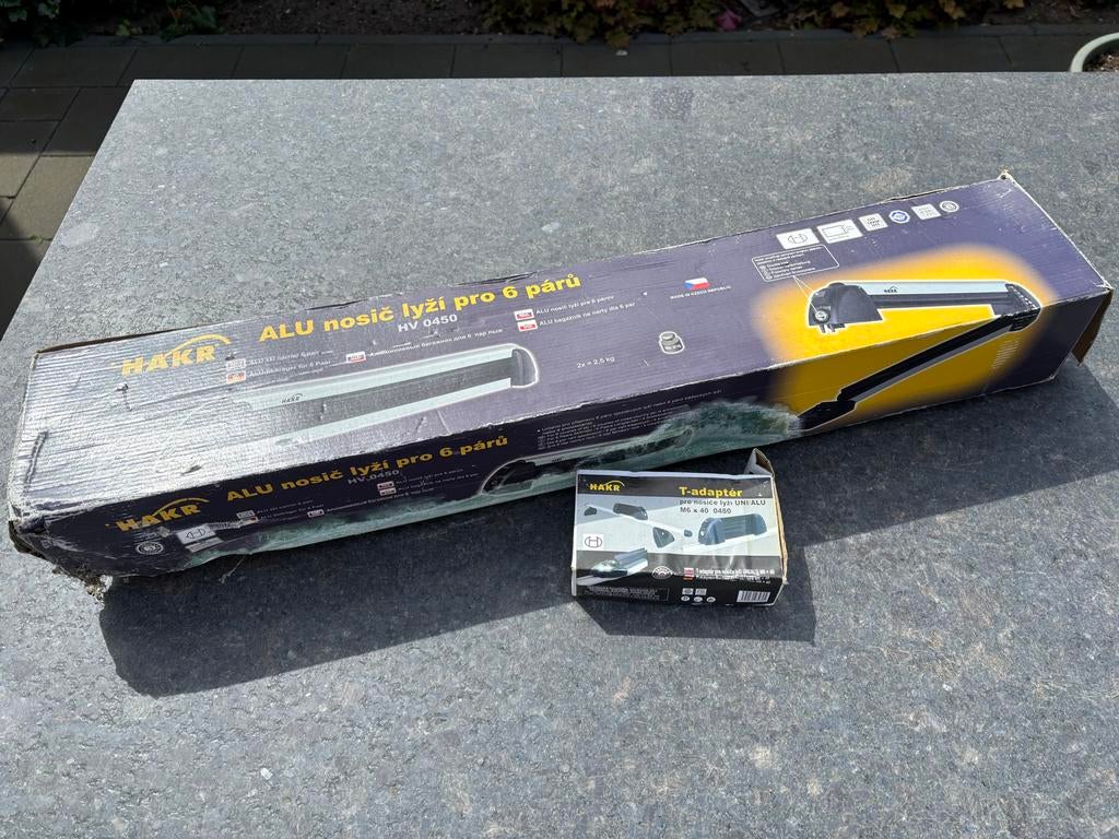 Hakr HV0450 dakdragers aluminium, Auto diversen, Dakdragers, Zo goed als nieuw, Ophalen