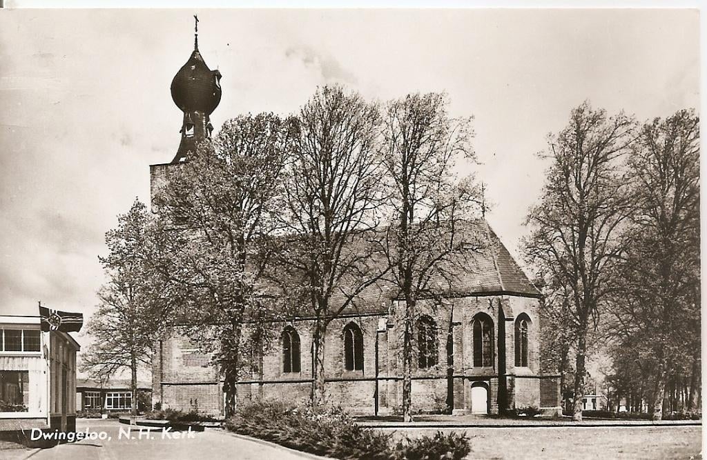 Dwingeloo, NH Kerk , Ophalen of Verzenden, 1960 tot 1980, Gelopen, Drenthe